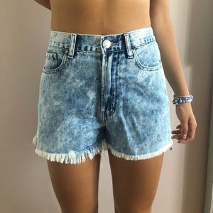Jean shorts